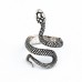Adjustable Size Snake Ring